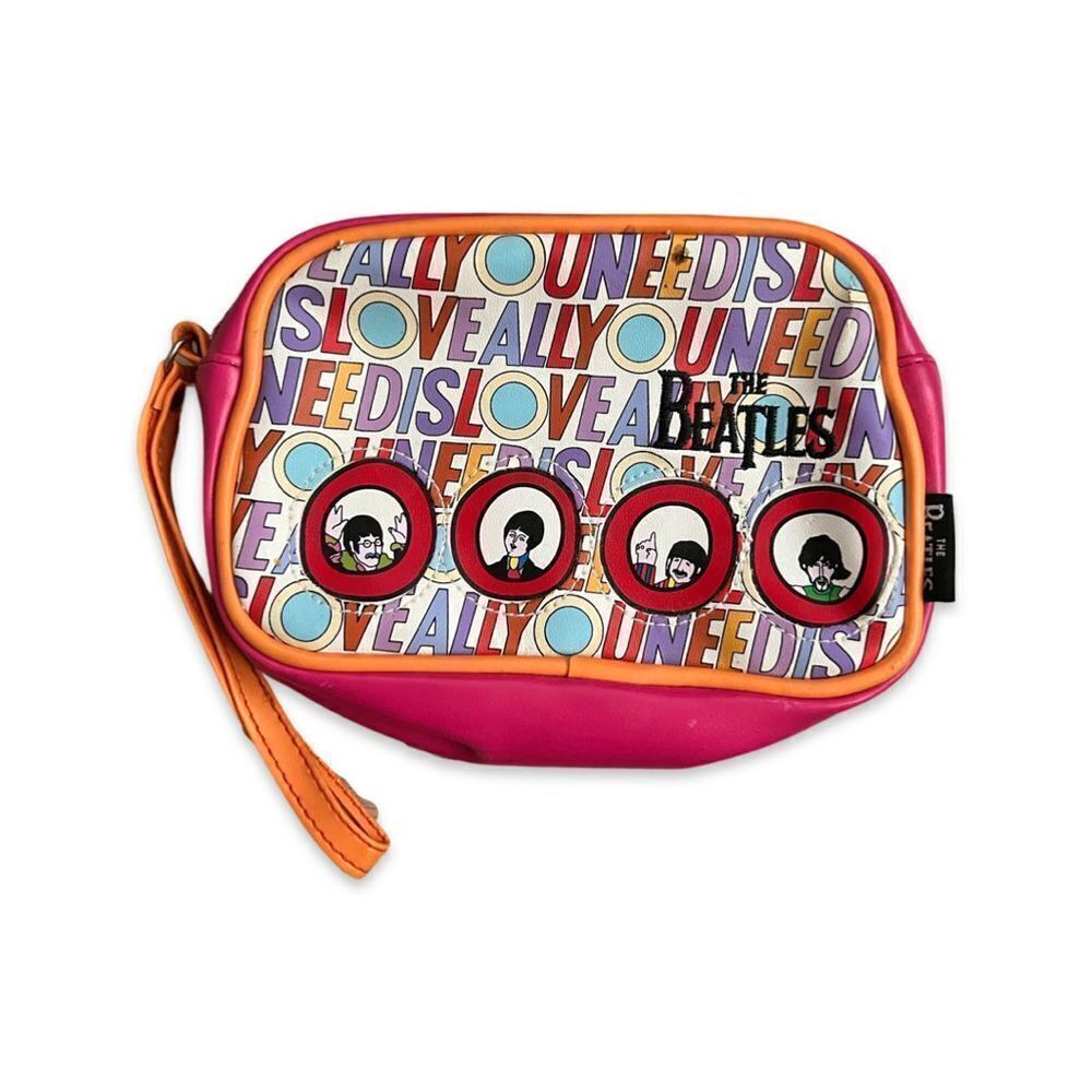 The Beatles Yellow Submarine All You Need Is Love Pouch  RARE.